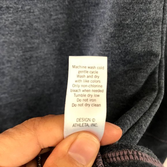 Athleta French Terry Sharkbite Top - Picture 7 of 7
